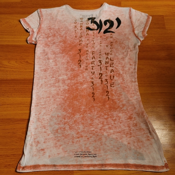 PRINCE 2006 "3121" Tour Top, Small, Las Vegas Concert, Tshirt Tee Vintage RARE - Picture 12 of 13